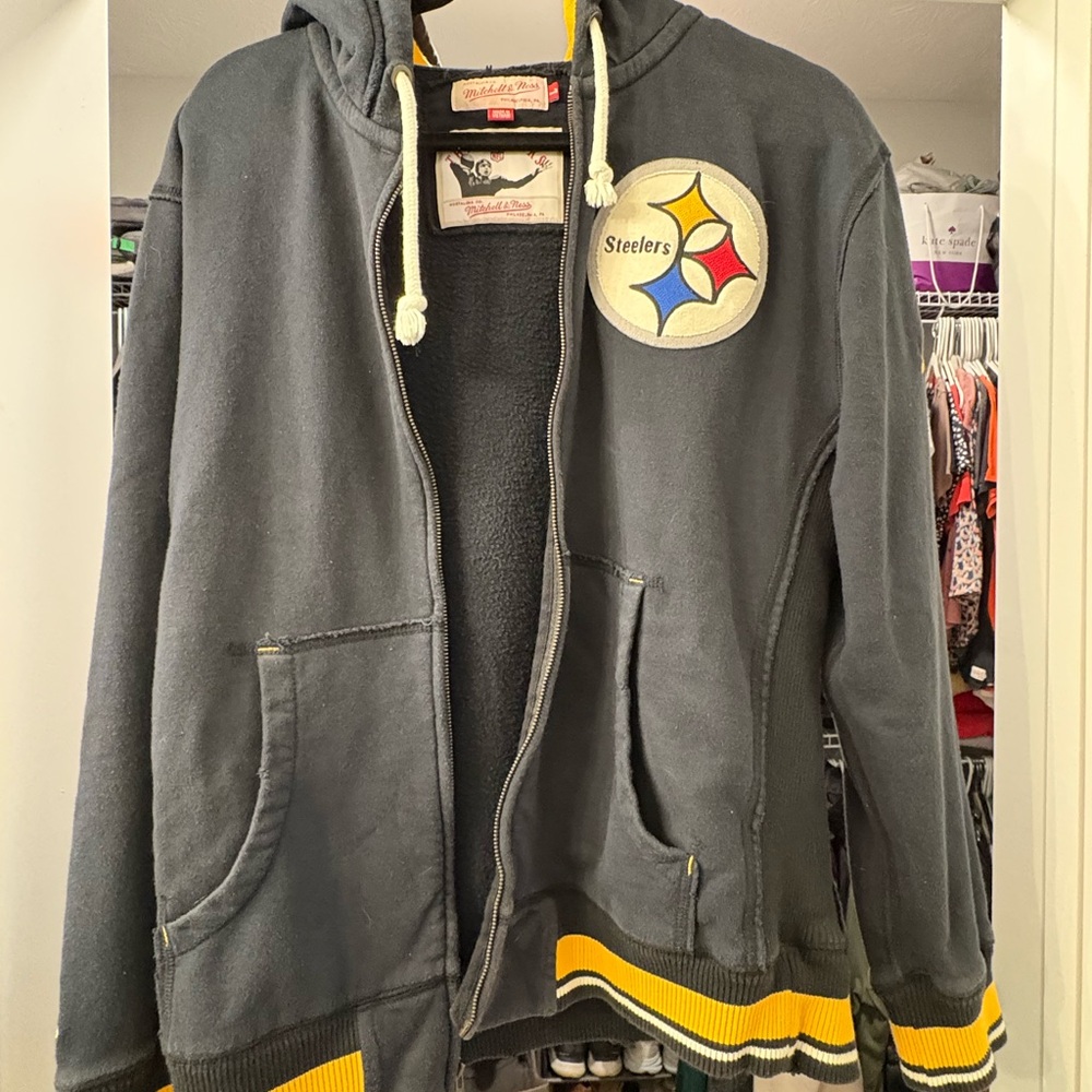 Pittsburgh Steelers zip up hoodie